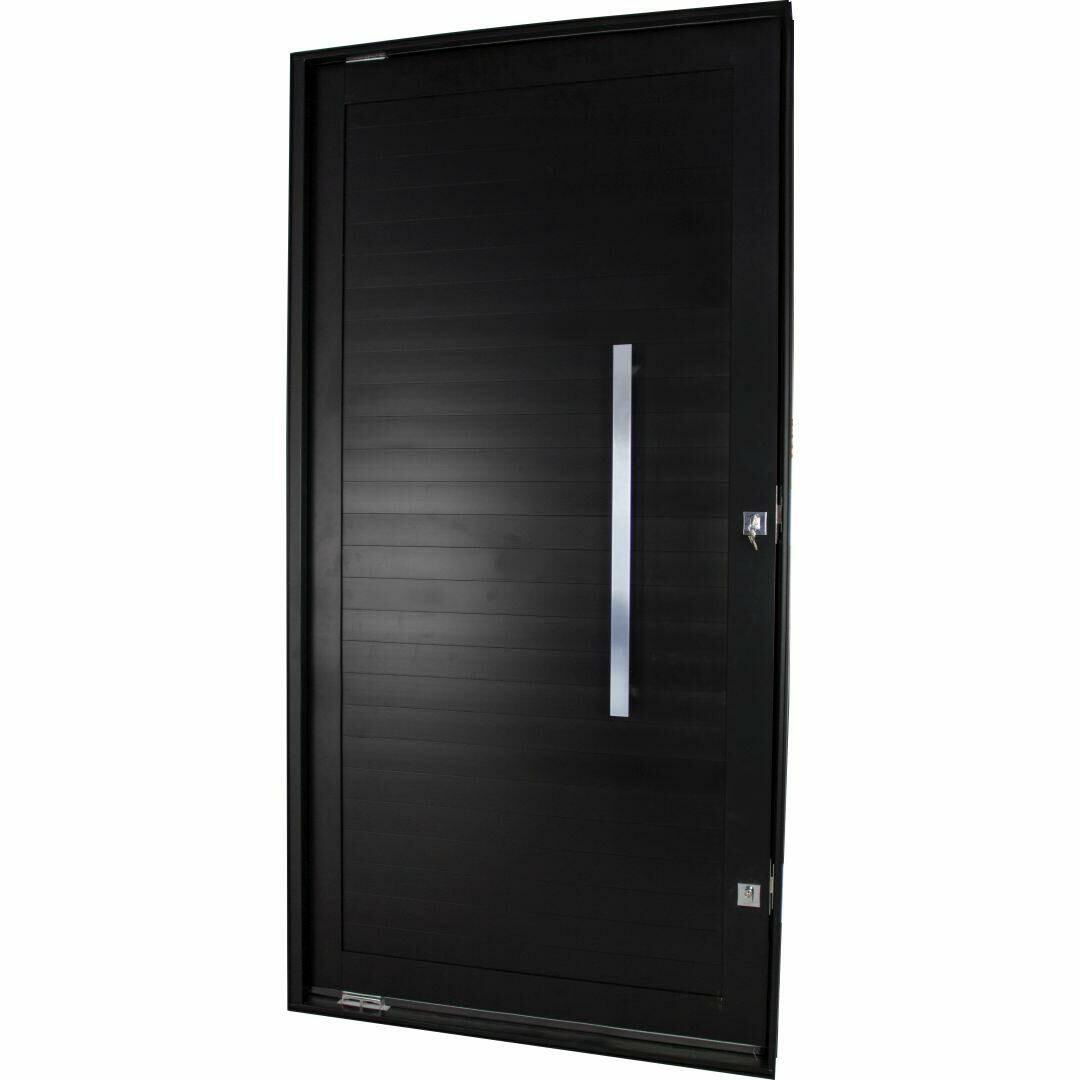 PORTA LAMBRI COM PUXADOR RETO GRANDE 80CM - PIVOTANTE - CRV Portas